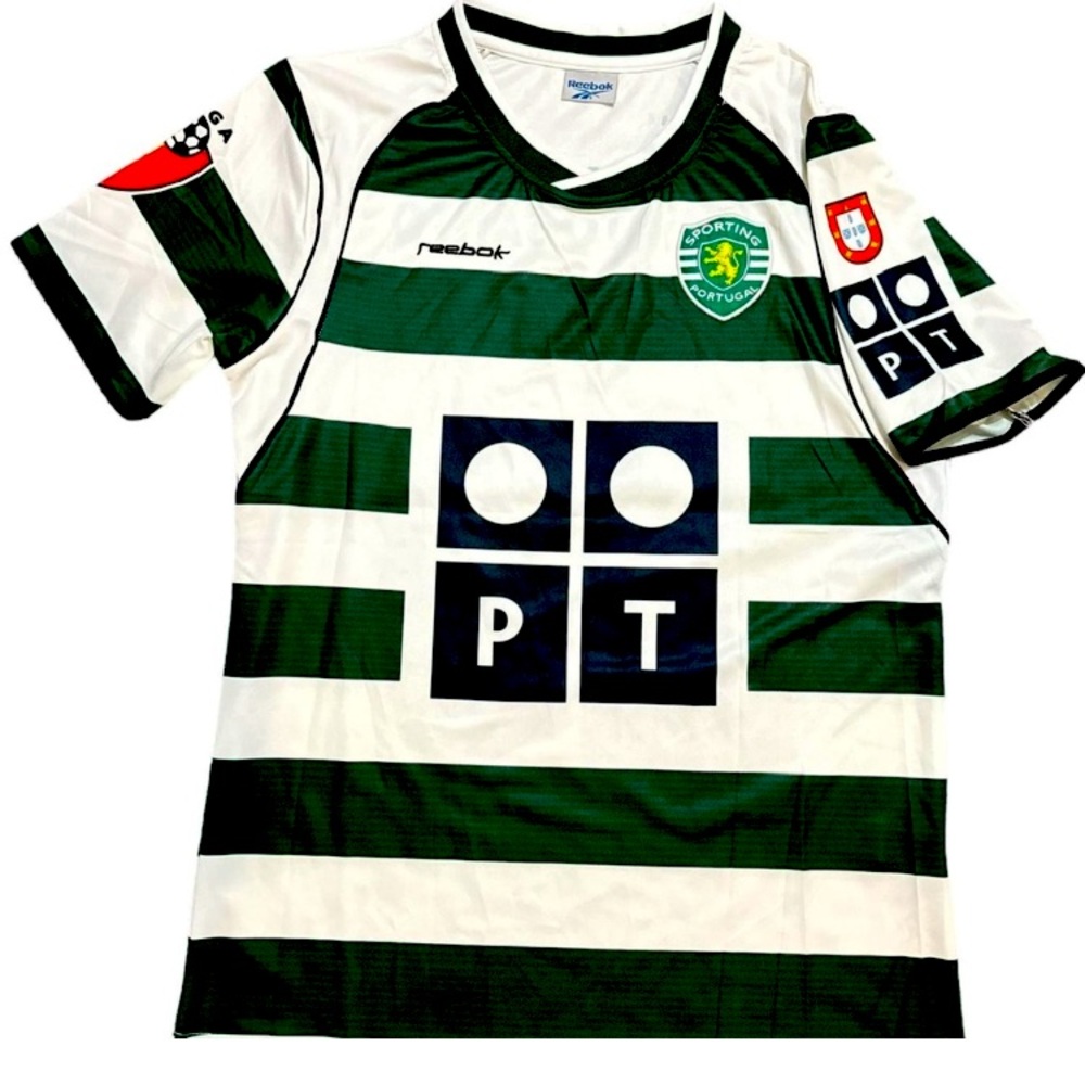 Sporting Cp 2002/03 Home kit Cristiano Ronaldo soccer football jersey